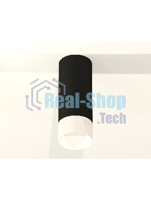 Светильник Ambrella Light XS7443016 SBK/FR черный песок/белый матовый MR16 GU5.3 (C7443, N7170)