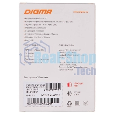 Плеер Flash Digma C2L 4Gb серый/FM/clip