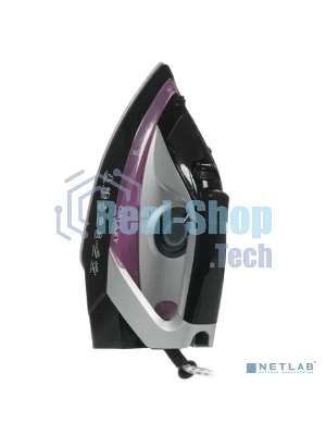Утюг Galaxy Line GL 6128 фиолетовый/черный, 2200 Вт, 30 г/мин, 140 г/мин, 150 мл