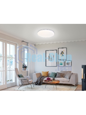 Светодиодный светильник RGB Ambrella light FZ417 WH белый IP20 46W 3000K-6500K+RGB D380*60 (ПДУ ИК)