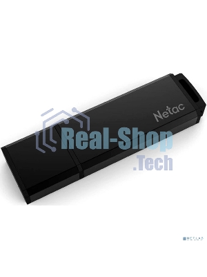 Флешка USB Netac U351 (NT03U351N-032G-32BK), 32Gb, USB 3.0, R/W 110/45, черный