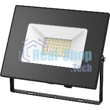 Прожектор светодиодный GAUSS 613527170 LED 70W 4450lm IP65 3000К черный 1/24