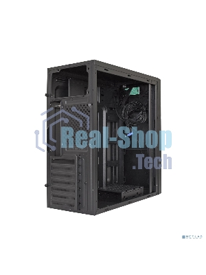Компьютерный корпус Miditower ExeGate XP-333U Black, ATX, (XP500, Black,120мм), 1*USB/2*USB 3.0, Audio