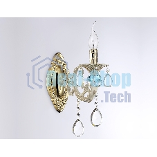 Светильник Ambrella light TR4932 GD/WH/CL золото/белый/прозрачный E14 max 40W 400*120*270