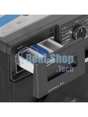Стиральная машина Beko WSPE7H616A темно-серый, загрузка фронтальная 7,5 кг, 1200 об/мин., класс: А