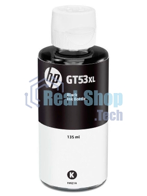 Емкость с чернилами HP GT53XL для GT 5810/5820/Ink Tank 115/315/319/419/415/Smart Tank 515/615, черный (135 ml), 6000 стр.