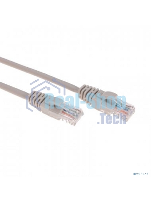 Патч-корд U/UTP Rexant cat.6, RJ45-RJ45, неэкранированный, 26AWG, LSZH, серый, 5 м