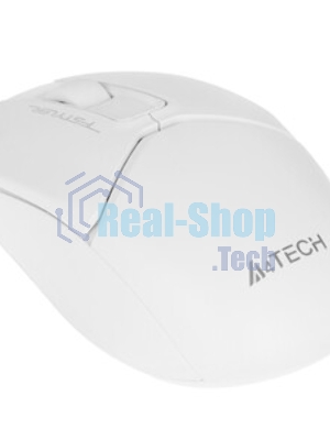 Мышь беспроводная A4Tech Fstyler FG12S белый, 1200 dpi, радиоканал, USB, кнопки - 3