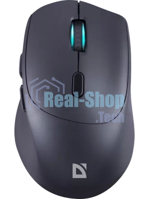 Мышь беспроводная Defender Effect X MS-095 черный, 1600 dpi, радиоканал, USB, кнопки - 6