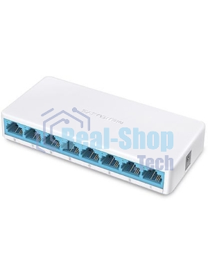 Коммутатор Mercusys MS108, 8 портов Ethernet 100 Мбит/с