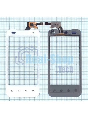 Сенсорное стекло (тачскрин) для LG P990 Optimus 2X, белое