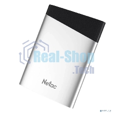 Внешний SSD Netac Z6S, 120 GB, USB 3.2 Gen 2 Type-C, R/W 520/440, серебристый