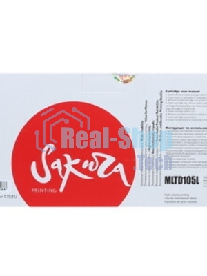 Картридж лазерный Sakura MLTD105L для Samsung ML1910/1911/1915/2525/2580/4600/4601/4605/4610/16004623/SF650/65, черный, 2500 к.