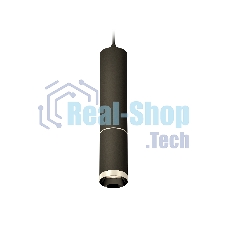 Светильник Ambrella Light XP6323001 SBK/PSL черный песок/серебро полированное MR16 GU5.3 (A2302, C6356, A2060, C6323, N6132)