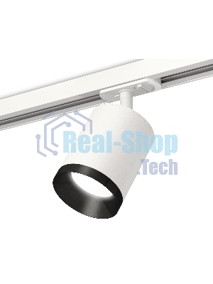 Светильник Ambrella light XT7421002 SWH/PBK белый песок/черный полированный MR16 GU5.3 (A2536, C7421, N7031)