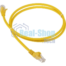 Патч-корд LANMASTER LSZH UTP cat.5e, 2.0 м, желтый Патч-корд LANMASTER LSZH UTP cat.5e, 2.0 м, желтый