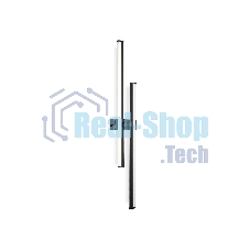 Настенный светодиодный светильник Ambrella light FL6162 BK черный 28W 3000K-6400K 810*120*65