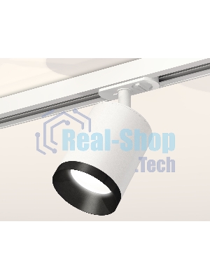 Светильник Ambrella light XT7421002 SWH/PBK белый песок/черный полированный MR16 GU5.3 (A2536, C7421, N7031)