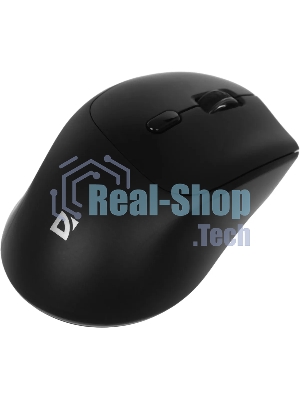 Мышь беспроводная Defender Effect X MS-095 черный, 1600 dpi, радиоканал, USB, кнопки - 6
