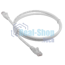 Патч-корд LANMASTER LSZH UTP cat.6, 3.0 м, серый