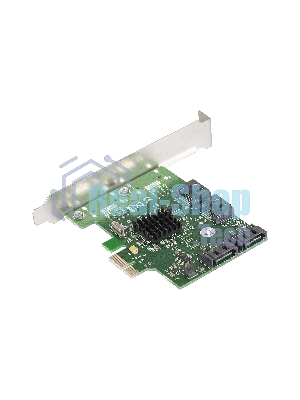 Контроллер ExeGate EXE-503 PCI-E 2.0, SATA3 6Gb/s, 4 int (OEM)