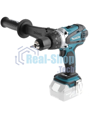 Дрель-шуруповерт Makita DDF458Z, 18В, 0 Ач, 91 Нм, щеточный