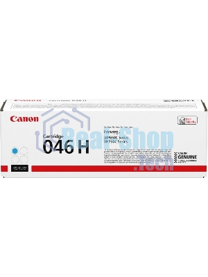 Картридж лазерный Canon 046C H голубой для i-SENSYS MF732/734/735, LBP653/654 5000 стр.