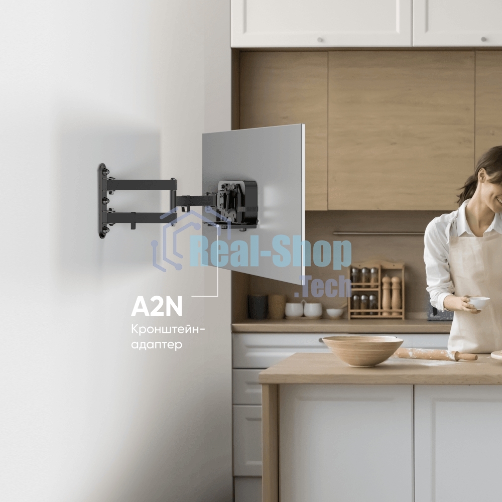 Кронштейн ONKRON A2N для mini PC, черный