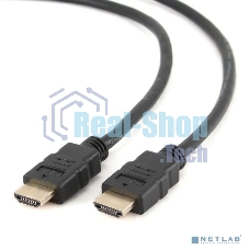 Кабель Filum HDMI 3 м., ver.2.0b, медь, черный, разъемы: HDMI A male-HDMI A male, пакет. FL-C-HM-HM-3M (894140)