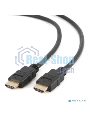Кабель Filum HDMI 3 м., ver.2.0b, медь, черный, разъемы: HDMI A male-HDMI A male, пакет. FL-C-HM-HM-3M (894140)