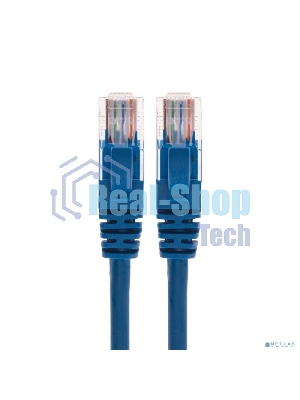 Патч-корд U/UTP Rexant cat.6, RJ45-RJ45, неэкранированный, 26AWG, LSZH, синий, 0.5 м