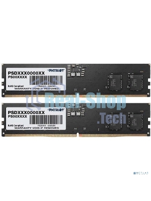 Оперативная память Patriot Signature, DDR5, 32GB (2x16 GB), 5600 MHz, CL46, DIMM