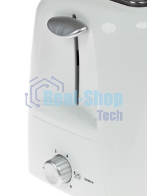 Тостер Maxwell MW-1504 W белый, 750 Вт, 2 слота