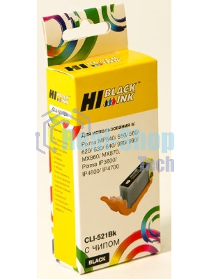 Картридж Canon PIXMA iP3600/iP4600/MP540 (Hi-black) new, CLI-521, BK