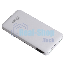 Портативный аккумулятор Cactus CS-PBFSKT-10000 10000mAh 2.1A 2xUSB белый