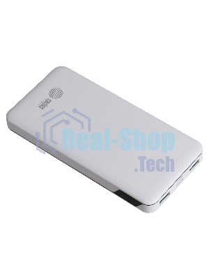 Портативный аккумулятор Cactus CS-PBFSKT-10000 10000mAh 2.1A 2xUSB белый