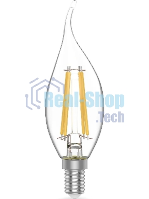 Лампа светодиодная Gauss Basic 1041126T 5.5Вт цок.: E14 свеча 240B 4100K св. свеч. белый. ней. (упак.: 3 шт)
