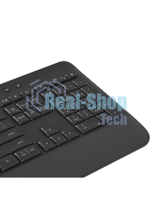 Клавиатура Logitech Signature K650 беспроводная, Bluetooth, радиоканал, чёрный