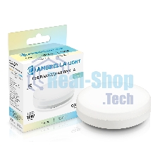 Лампа cветодиодная 531204 LED GX53 12W IC 4000K 175-265V