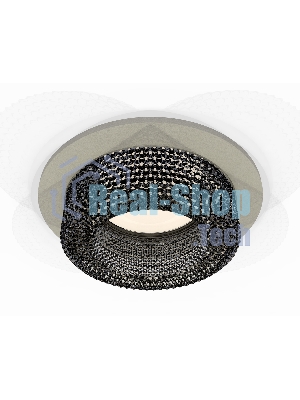 Комплект встраиваемого светильника Ambrella light XC7623021 SGR/BK серый песок/тонированный MR16 GU5.3 (C7623, N7192)