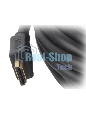 Кабель Cablexpert HDMI CC-HDMI4-7.5M, 19M/19M, v2.0, медь, позол.разъемы, экран, 7.5м, черный, пакет