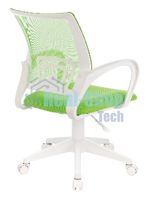 Кресло Бюрократ CH-W695NLT TW-03A TW-18 салатовый, сетка/ткань, 120 кг, механизм качания