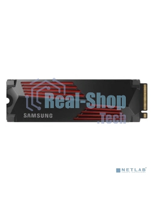 Накопитель SSD Samsung 990 PRO, 2000Gb, PCIe 4.0 x4, M.2 2280, NVMe, R/W 7450/6900, с радиатором