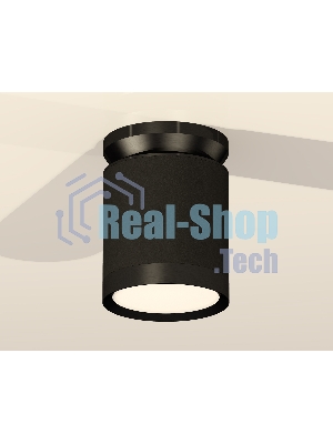 Светильник Ambrella Light XS8142020 SBK/PBK черный песок/черный полированный GX53 (N8902, C8142, N8113)