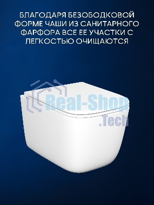 Инсталляция с унитазом комплект BAU PRO 6 в 1: унитаз подвесной безободковый торнадо Bau Dream 51х35, быстросъемное сиденье микролифт, кнопка смыва BAU Dream, серый матовый