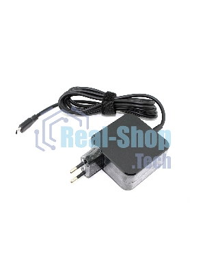 Блок питания (сетевой адаптер) для ноутбуков HP 12V 2A 15V 3A 45W Type-C(квадратный корпус) OEM