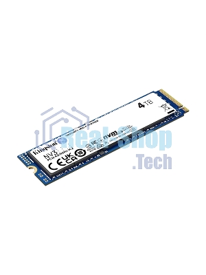 Накопитель SSD Kingston NV3, 4000Gb, M.2 2280, PCIe 4.0 x4, NVMe, R/W 6000/5000