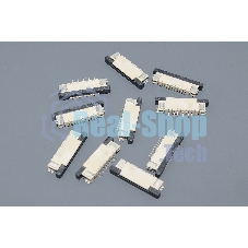 Разъем FPC Half Coverage Top Contact 0.8K-BS-10PWB 10 pin высота 2мм шаг 0,8мм 10 шт