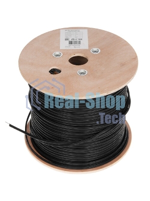 Кабель информационный Lanmaster TWT-5EUTP-OUT-TR кат.5е U/UTP не экранированный 4X2X24AWG PE внешний 305м черный