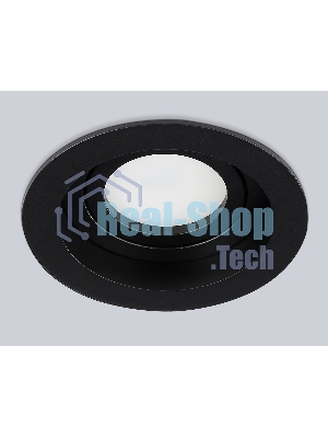 Встраиваемый поворотный точечный светильник Ambrella light TN102756 BK черный IP20 GU5.3 D98*32